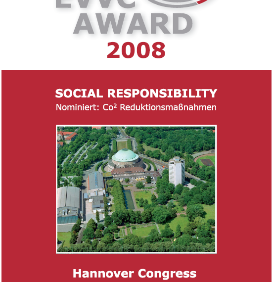 Nominierung EVVC Award 2008