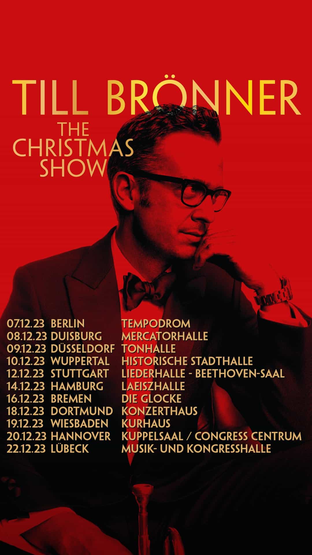 TILL BRÖNNER THE CHRISTMAS SHOW Hannover Congress Centrum
